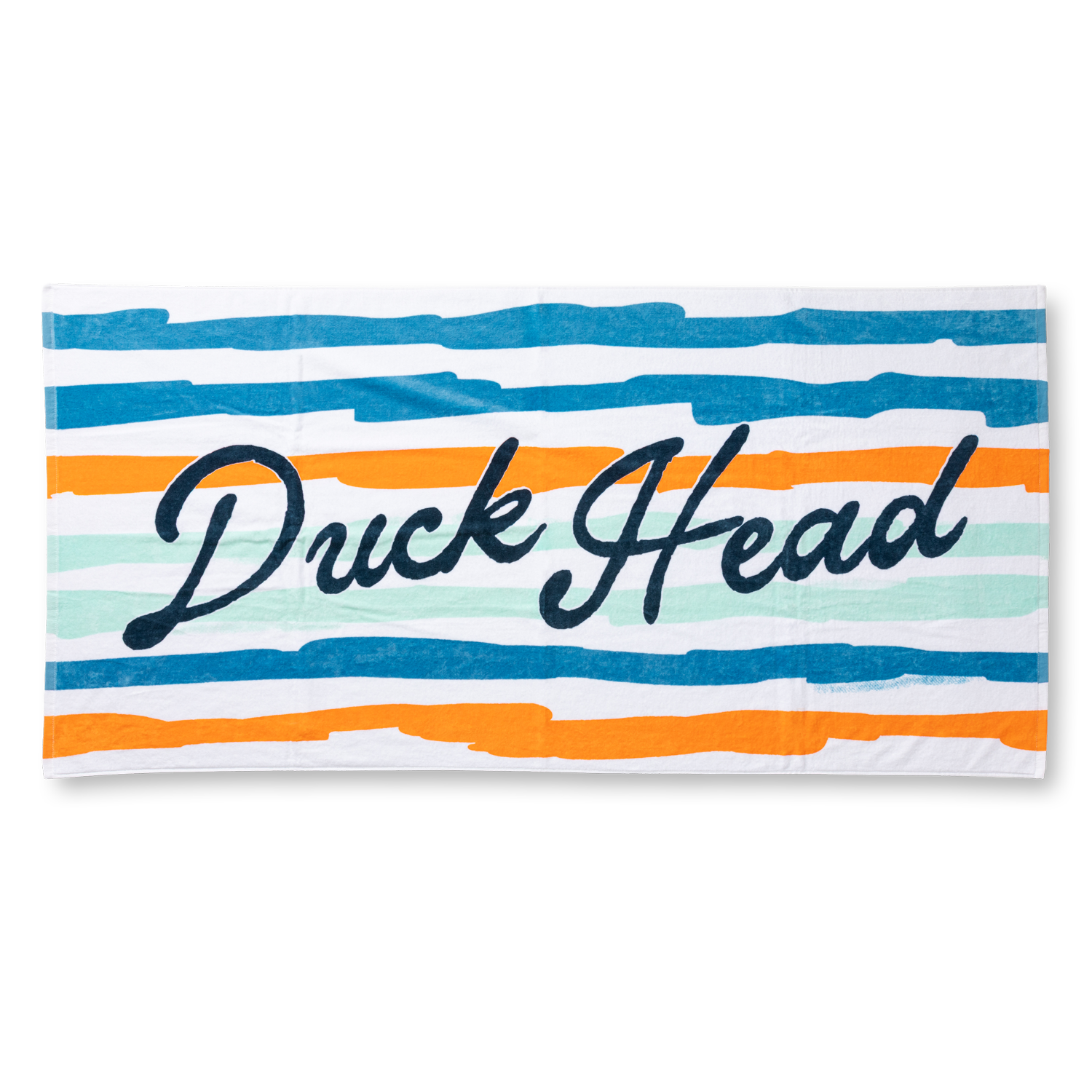 Painterly Stripe Beach Towel - Multi