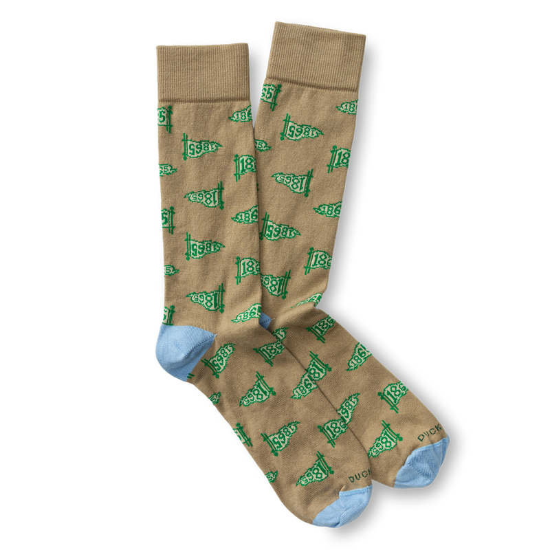 1865 Pennant Sock - Khaki