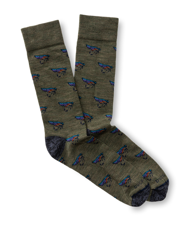 Fly Lure Sock - Dark Olive