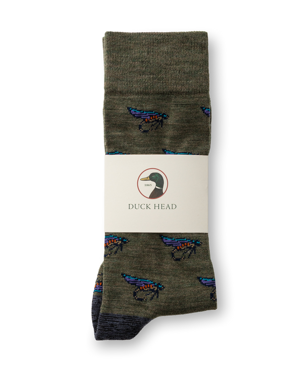 Fly Lure Sock - Dark Olive