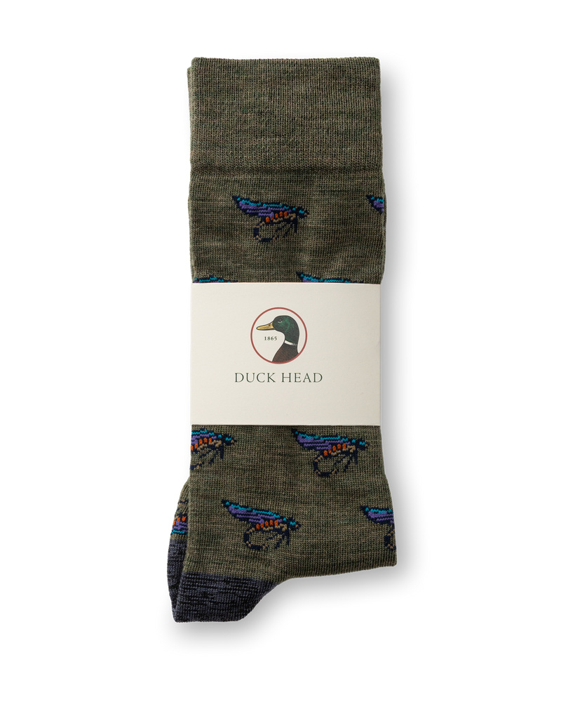 Fly Lure Sock - Dark Olive