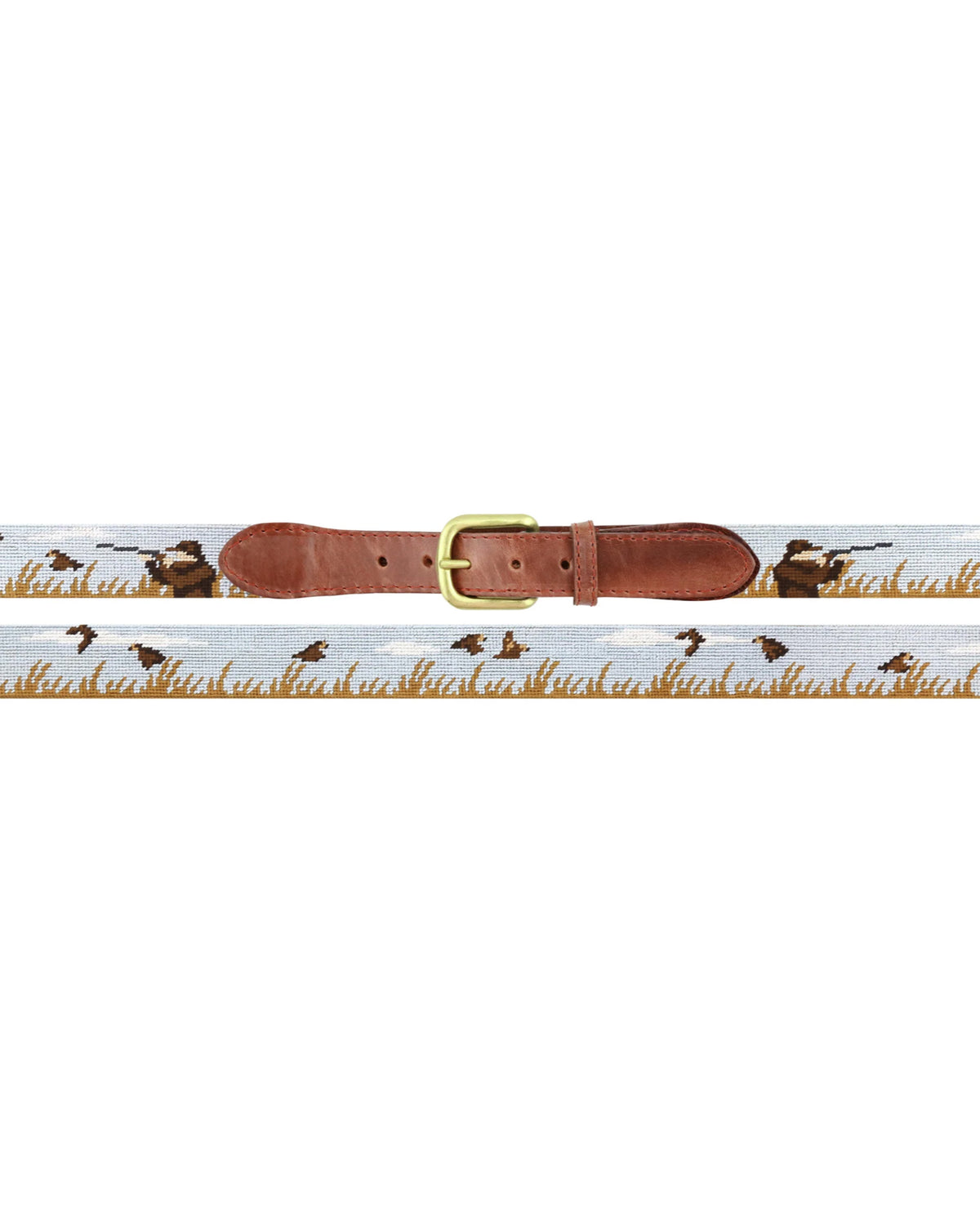 Smathers & Branson Upland Shoot Belt - Light Blue