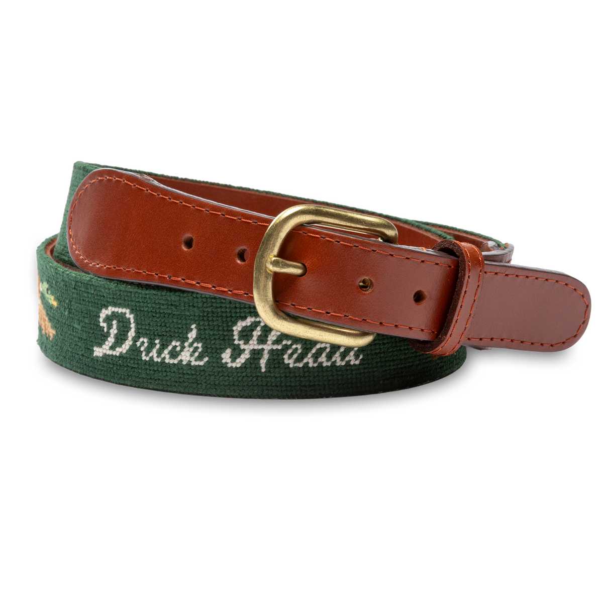 Smathers & Branson Pennant Flag Belt  - Hunter Green