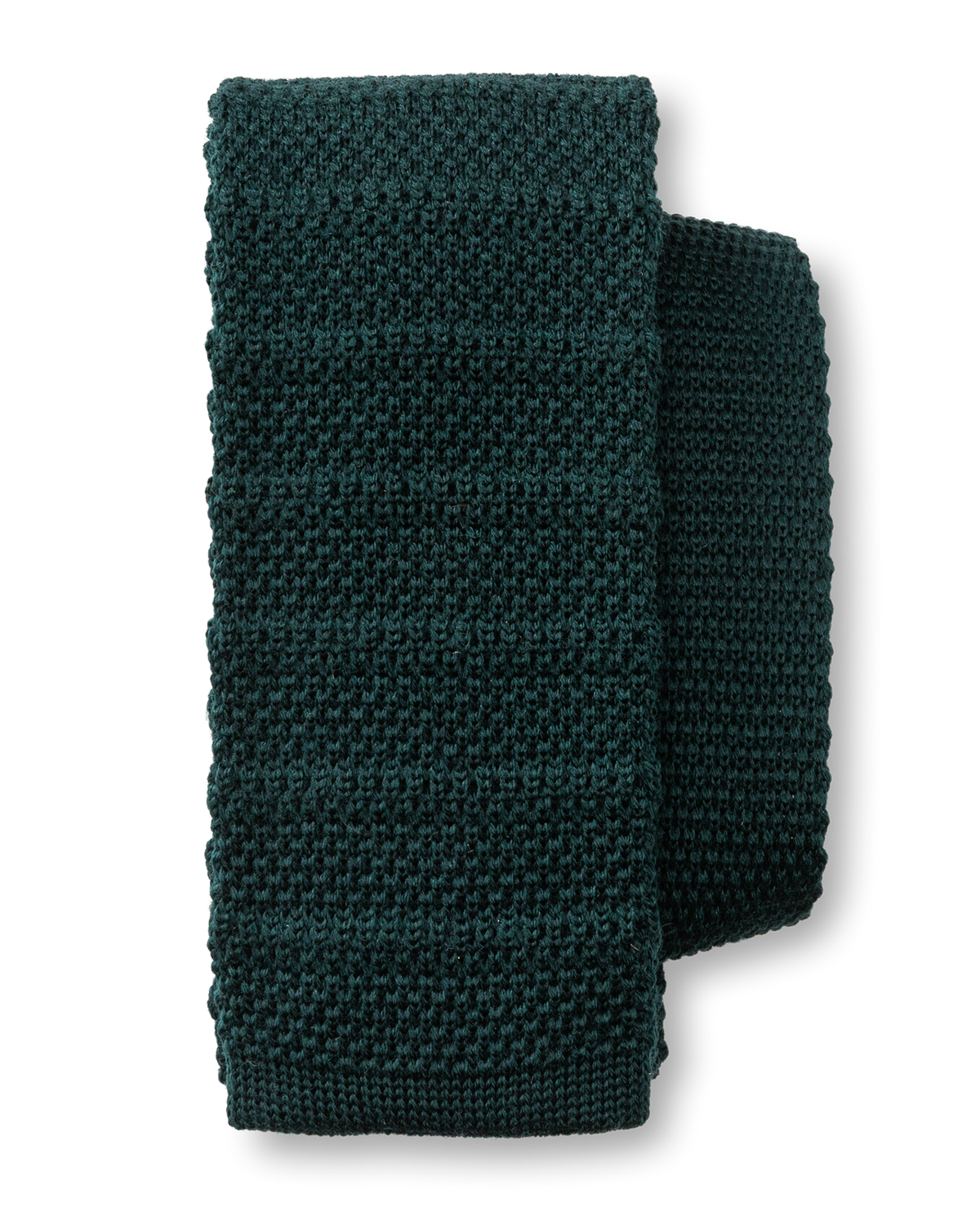 Wool Knit Tie - Pine Grove