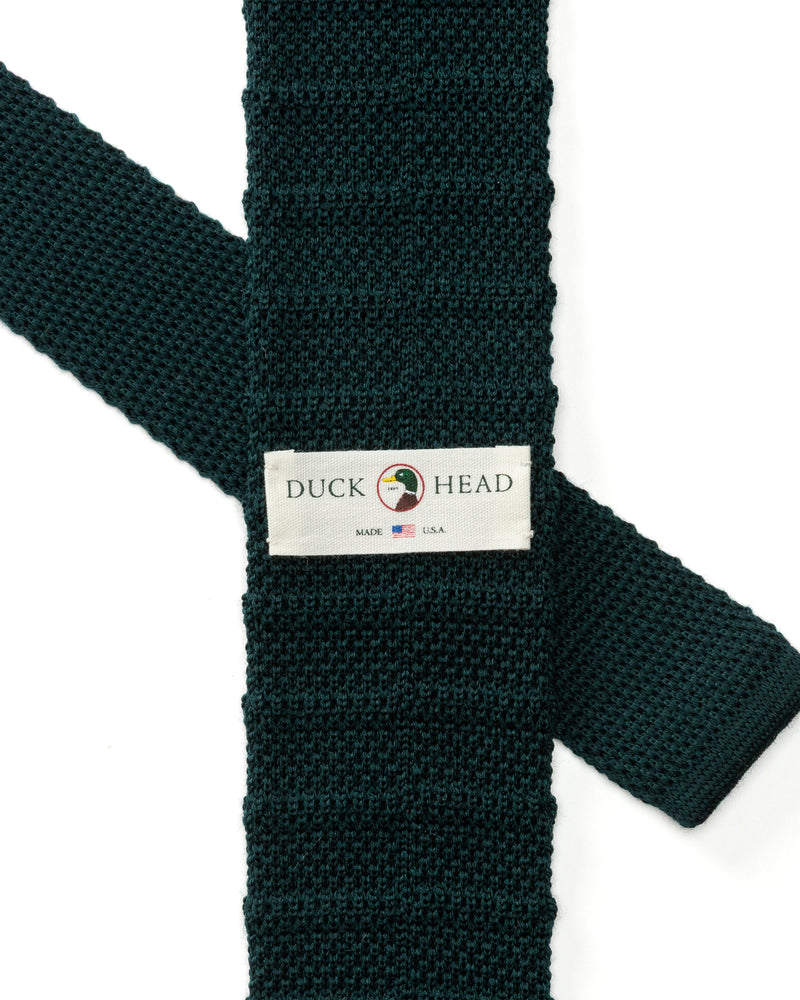Wool Knit Tie - Pine Grove