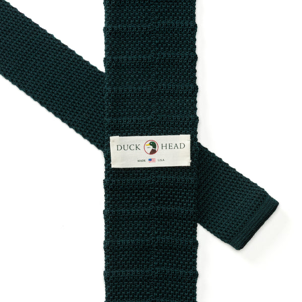 Wool Knit Tie - Pine Grove