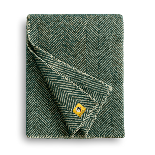 Wool Herringbone Blanket