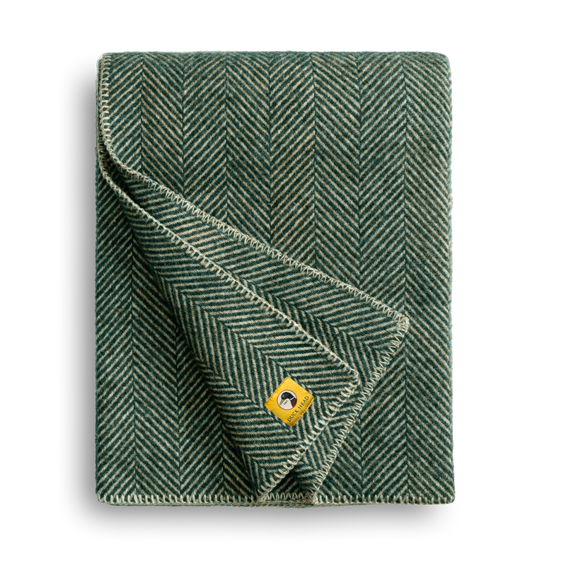 Wool Herringbone Blanket