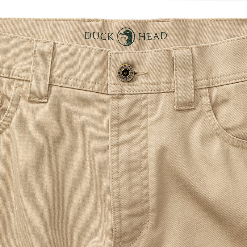 Twill Five-Pocket Briar Pant - Safari
