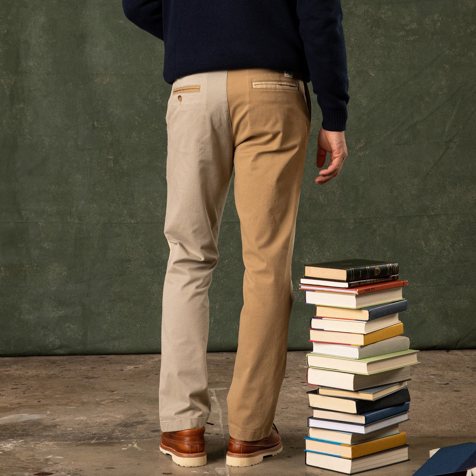Colorblock Gold School Chino - 160th Anniversary Edition