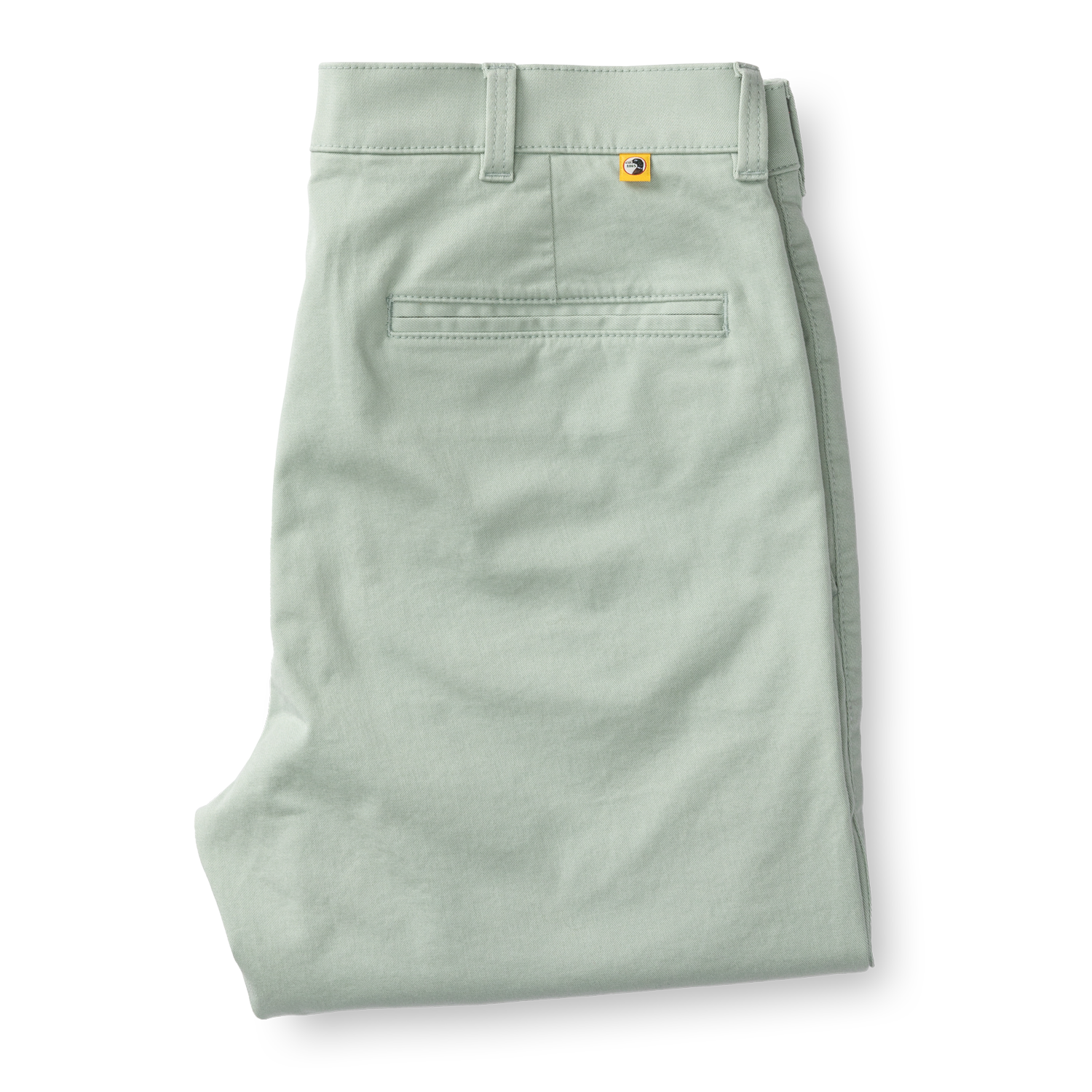 Classic Fit Gold School Chino - Shadow Green