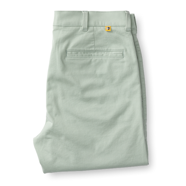 Classic Fit Gold School Chino - Shadow Green