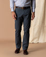 Classic Fit Gold School Chino - Washed Navy