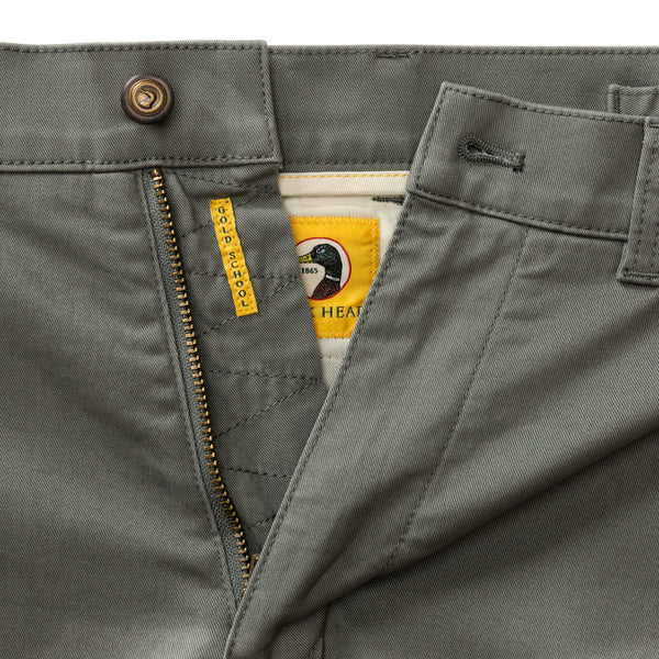 Classic Fit Gold School Chino - Sedona Sage