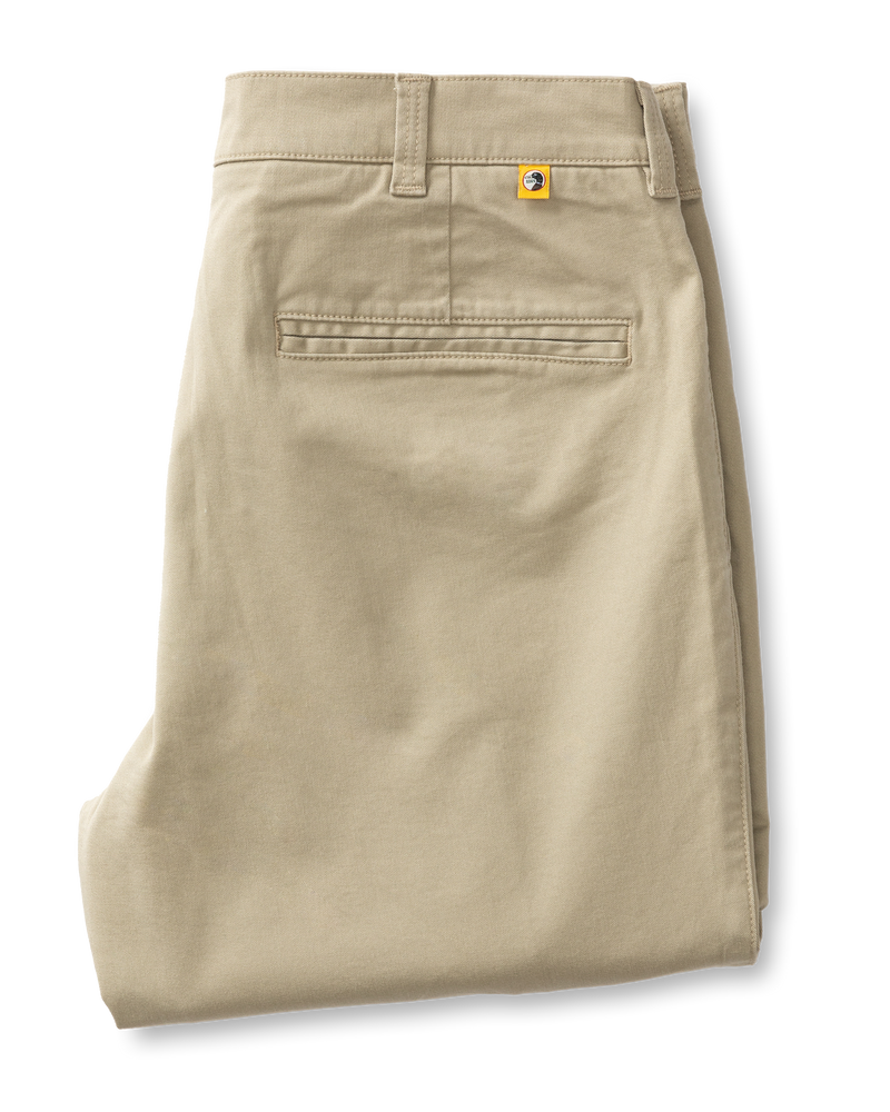Classic Fit Gold School Chino - Khaki
