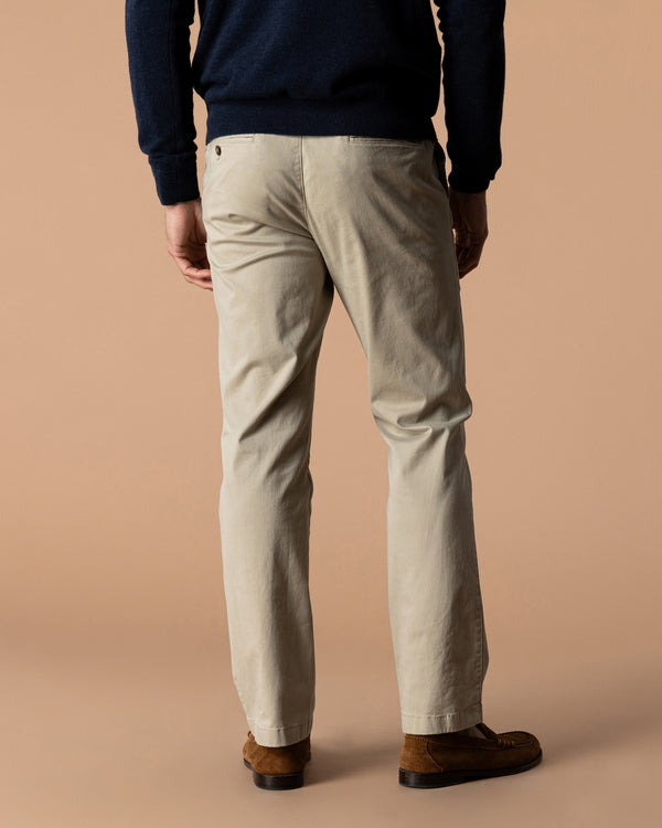Classic Fit Gold School Chino - Khaki