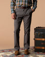 Classic Fit Gold School Chino - Fossil Gray