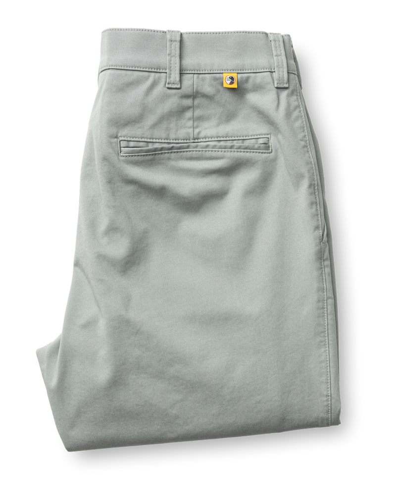 Classic Fit Gold School Chino - Monument Gray