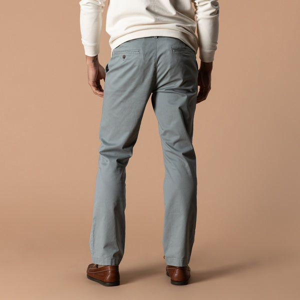 Classic Fit Gold School Chino - Monument Gray