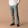Classic Fit Gold School Chino - Monument Gray