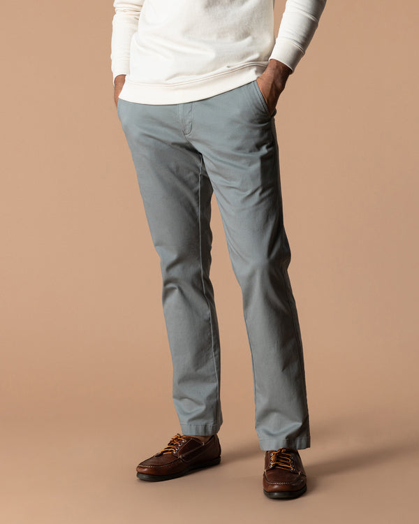 Classic Fit Gold School Chino - Monument Gray