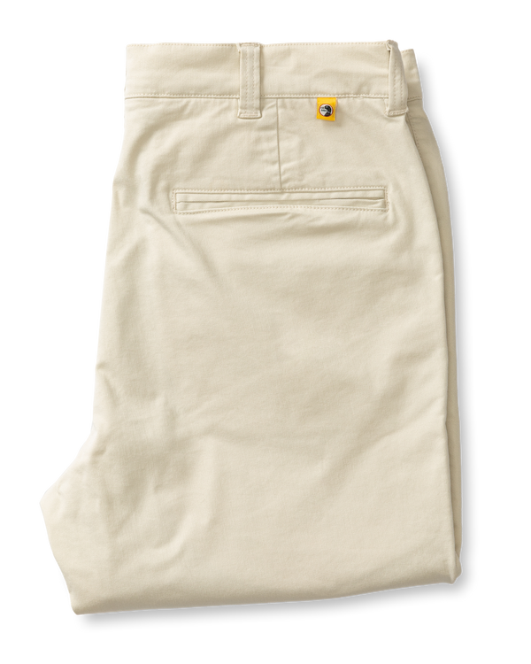 Classic Fit Gold School Chino - Stone