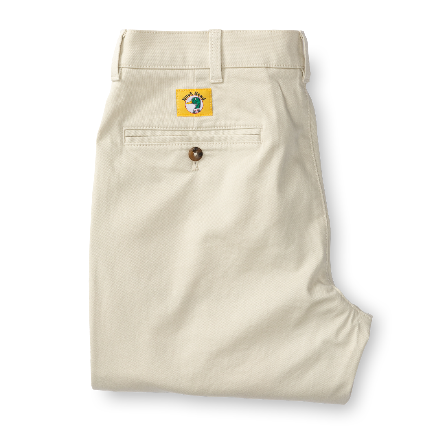 Classic Fit Gold School Chino - Stone Gold Patch