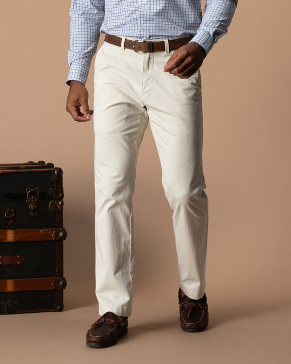 Classic Fit Gold School Chino - Stone