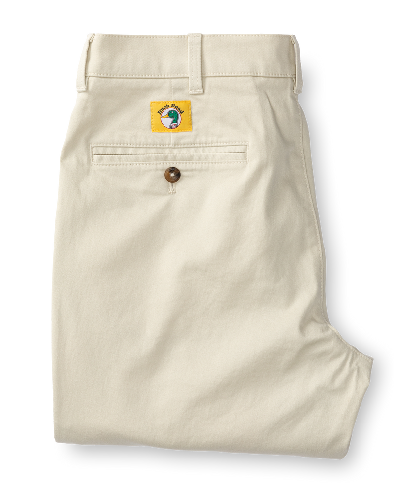 Classic Fit Gold School Chino - Stone Gold Patch