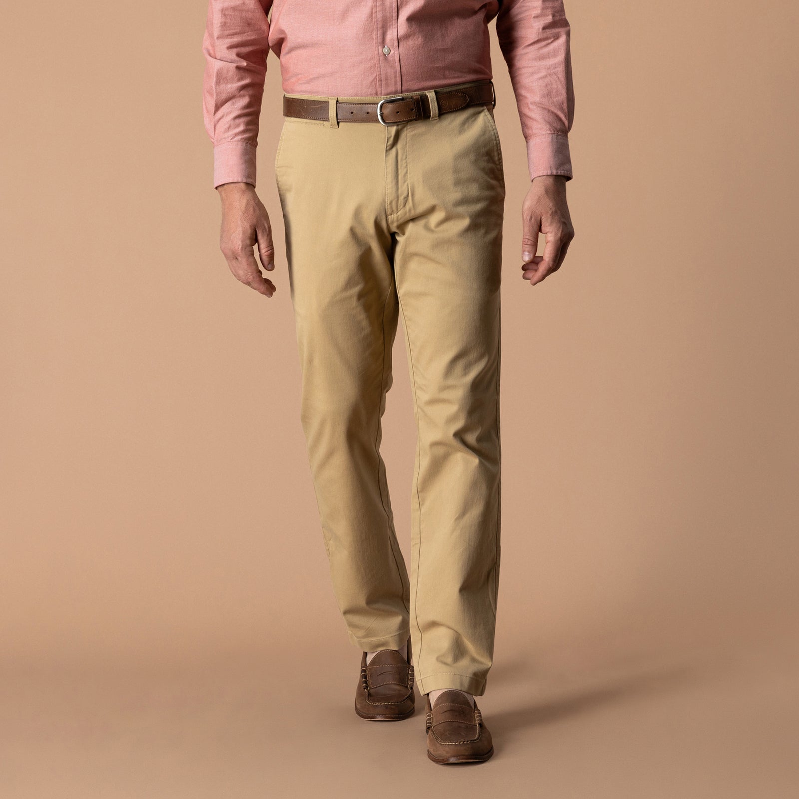 Classic Fit Gold School Chino - Original Khaki