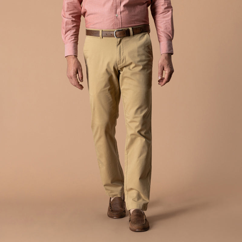Classic Fit Gold School Chino - Original Khaki