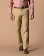 Classic Fit Gold School Chino - Original Khaki