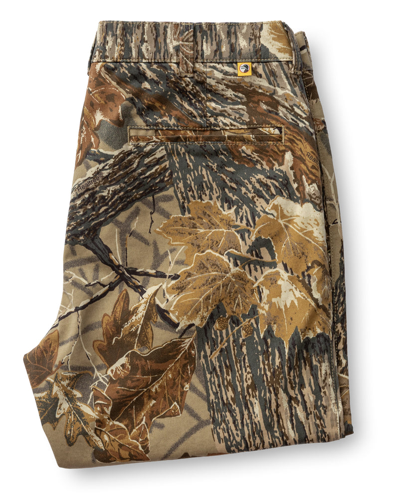 Realtree Classic Fit Gold School Chino - Xtra Grey Camo