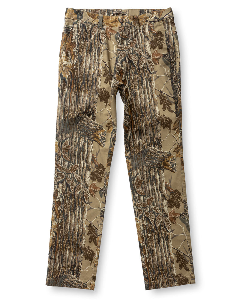 Realtree Classic Fit Gold School Chino - Xtra Grey Camo