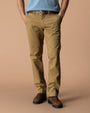 Classic Fit Gold School Chino - Antique Bronze