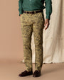 Classic Fit Gold School Chino - Wheatfield Print