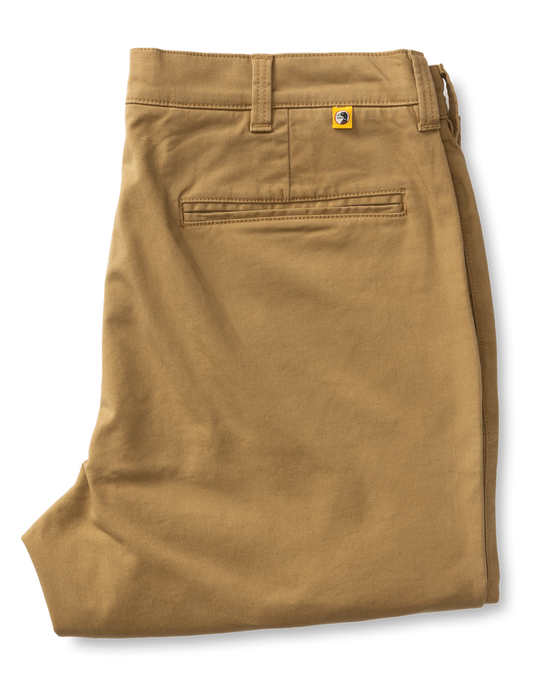 Classic Fit Gold School Chino - Dark Khaki