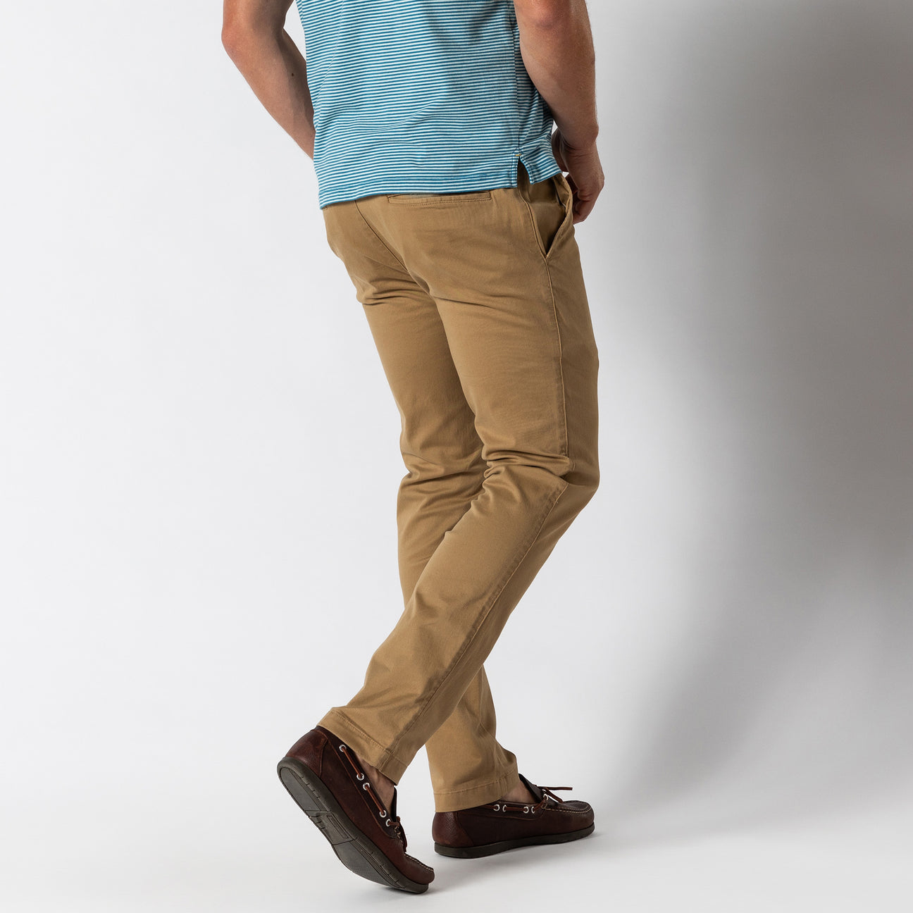 Classic Fit Gold School Chino - Dark Khaki