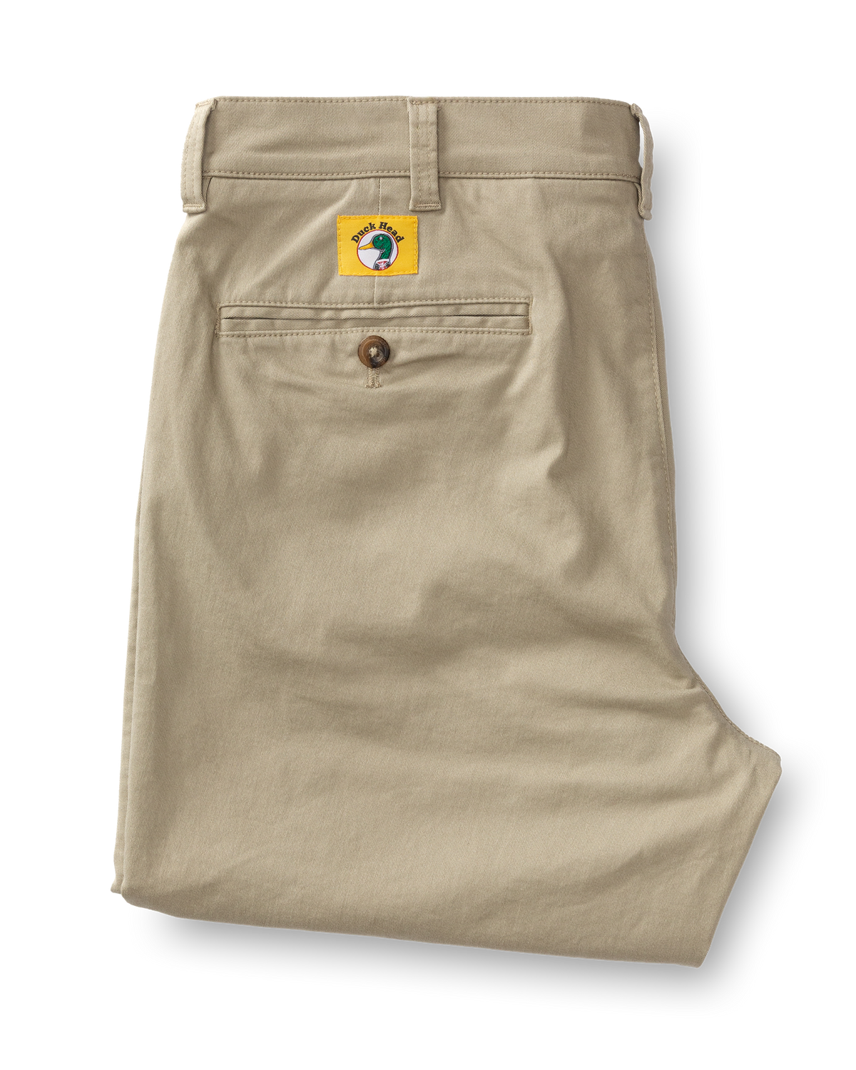 Classic Fit Gold School Chino - Khaki Gold Patch