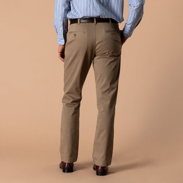 Classic Fit Gold School Chino - Rustic Brown