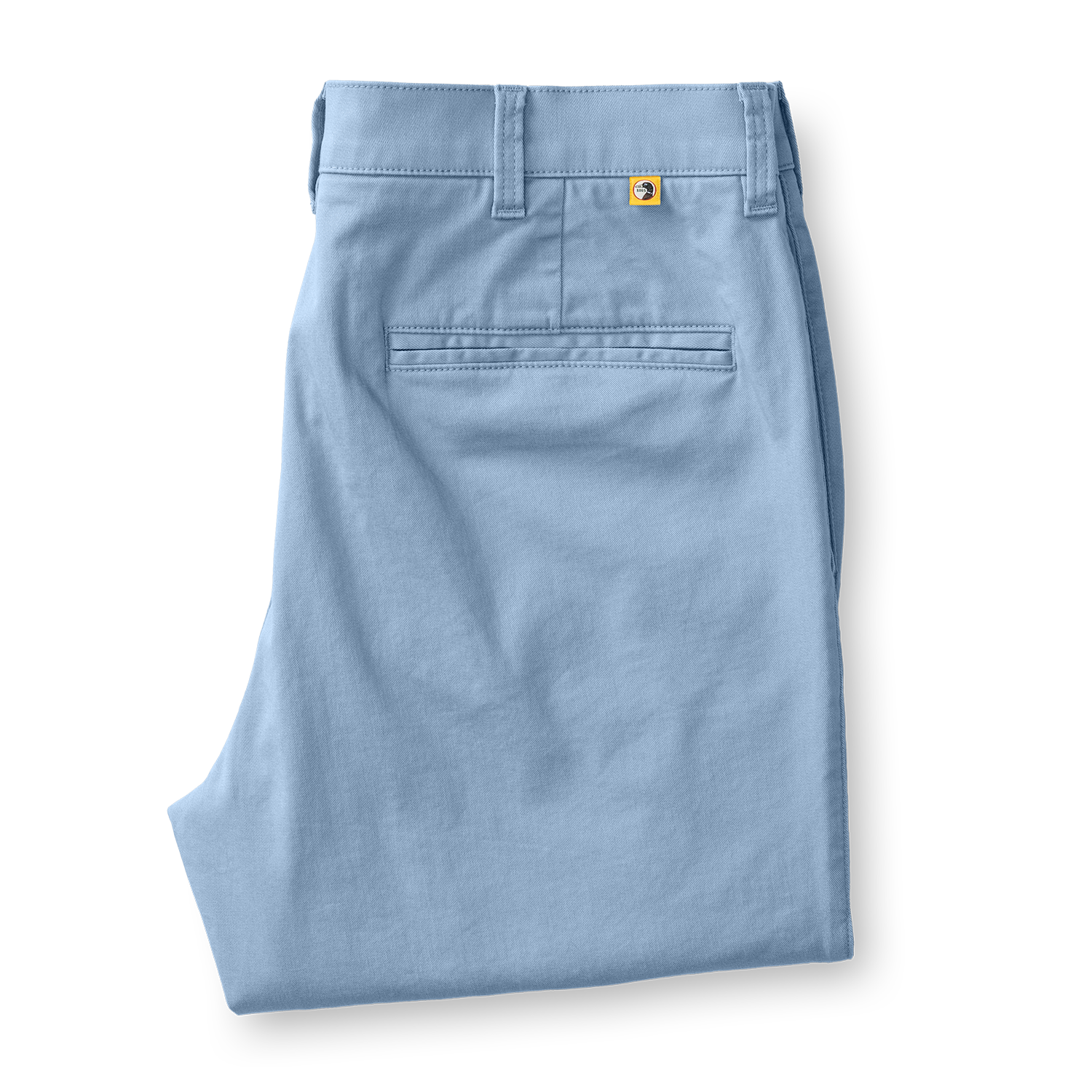 Classic Fit Gold School Chino - Chambray Blue