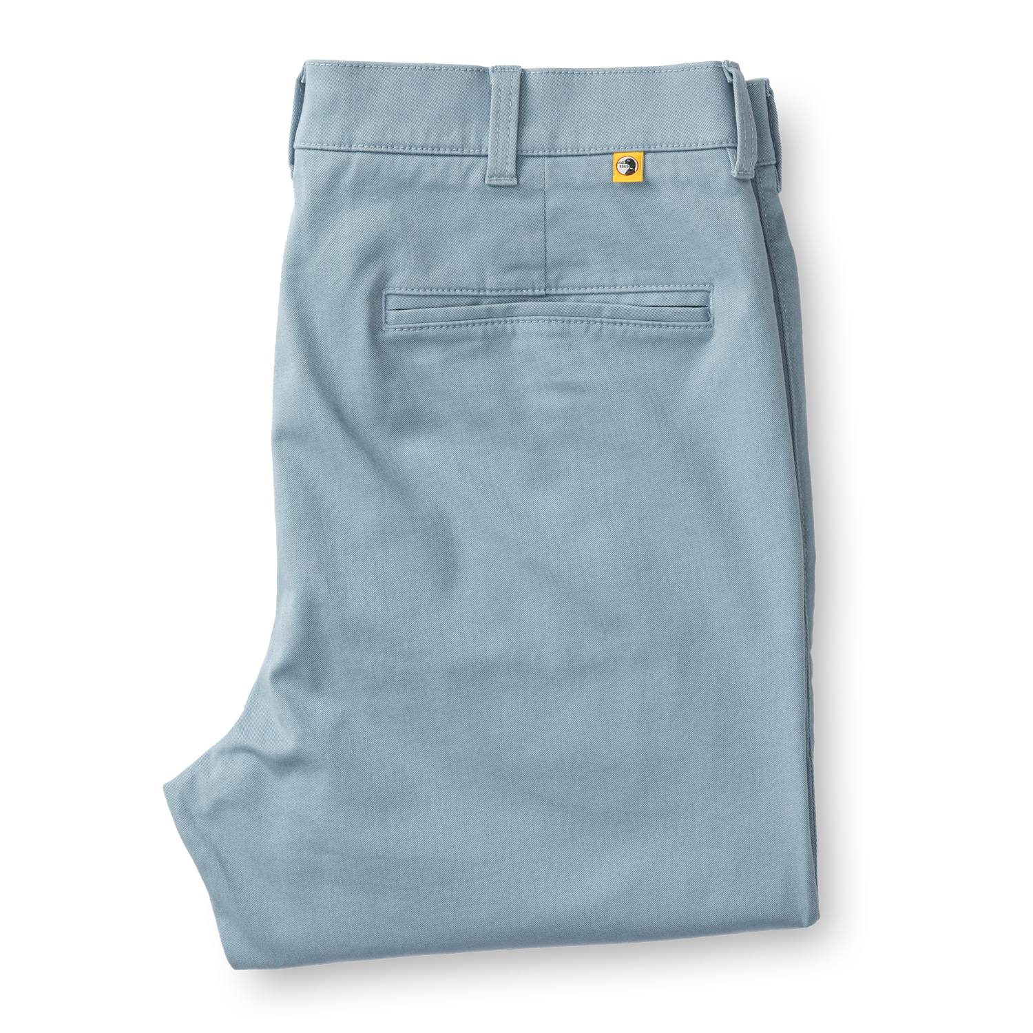 Classic Fit Gold School Chino - River Blue