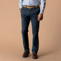 Classic Fit Gold School Chino - Navy