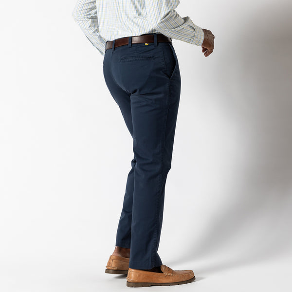 Classic Fit Gold School Chino - Navy