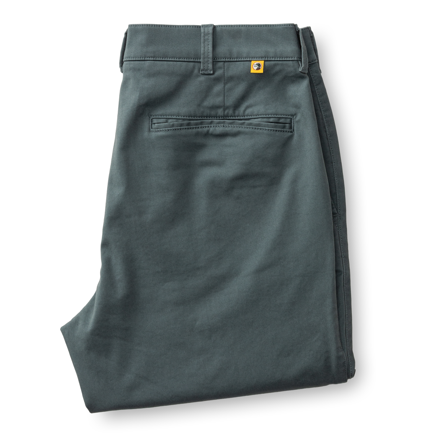 Classic Fit Gold School Chino - Stormy Blue