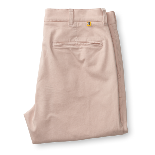 Classic Fit Gold School Chino - Washed Pink