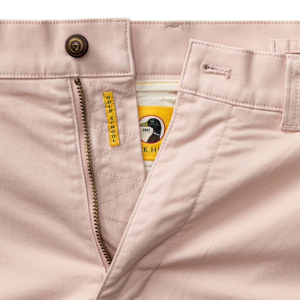 Classic Fit Gold School Chino - Washed Pink