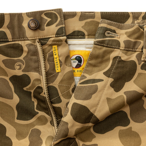 Classic Fit Gold School Chino - Original Khaki Camo