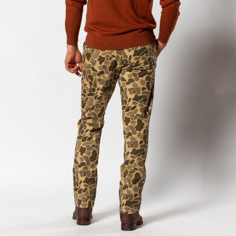 Classic Fit Gold School Chino - Original Khaki Camo