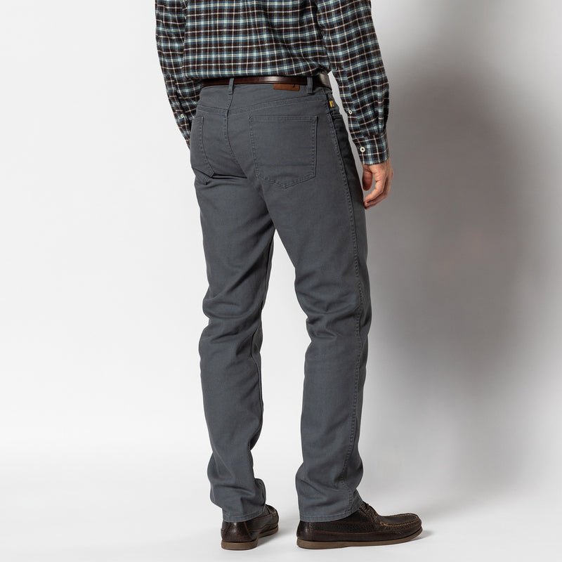 Field Canvas Five-Pocket - Washed Navy
